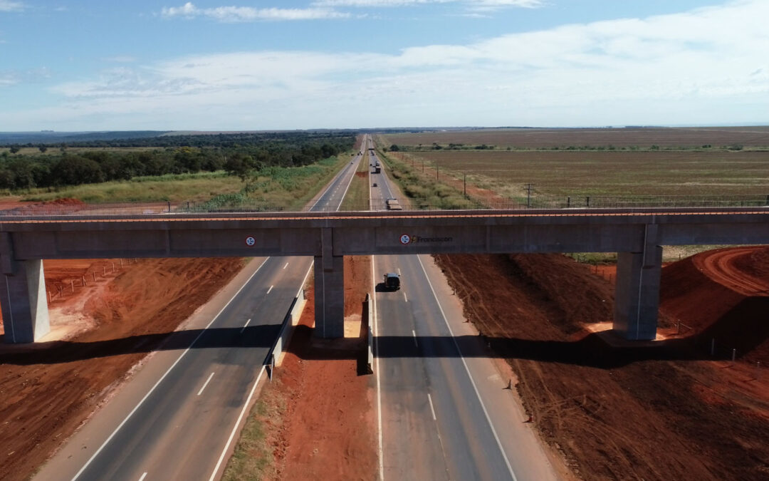 Franciscon finaliza obras do viaduto ferroviário na BR 163 – Rondonópolis MT